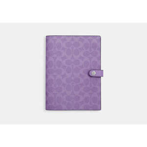 Coach Outlet Notebook In Signature Canvas